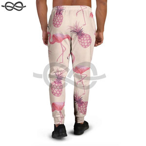 กางเกงกันลมสำหรับผู้ชายสไตล์เอวยางยืดกางเกงวอร์มปักโลโก้ได้ตามต้องการ - Product Image 4