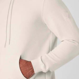 Sudadera con Capucha para Hombre, Mezcla de Algodón, Básica, Abrigada para Invierno, Color Personalizado, Calidad Premium, Sudadera Moderna - Product Image 3