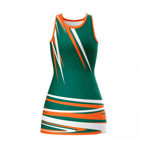 Uniformes de Netball Unisex de Talla Grande con Diseño Personalizado, Sublimación Deportiva de Alta Calidad, Impresión Transpirable, 100% Poliéster - Product Image 4