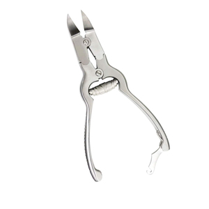Pinces à ongles mycotiques pour podiatre 6 ", coupe-pieds professionnel en porte-à-faux double action plaqué or podologie podologie - Product Image 1