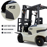 Forklift Listrik GY GY11-029 1.5-3 Ton dengan Baterai Asam Timbal, Ban Pneumatik, Operasi Duduk, Panjang Garpu 1500mm, Penggerak Roda Depan (FWD)