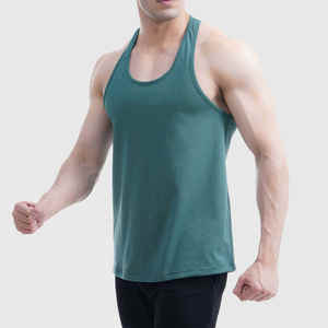 Tops High Quality Boxy Knitted <b>Men's</b> Tank Top Comfortable Casual <b>Gym</b> Wear OEM Custom <b>Vest</b> Sleeveless t Shirt <b>Mens</b> <b>Gym</b> <b>Vest</b> - Product Image 3