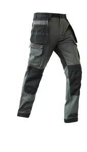 Pantalon de qualité pour hommes pantalon de course haute visibilité vêtements de mode brodé pantalon de travail de sécurité réfléchissant toile - Product Image 6