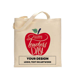 Sac fourre-tout personnalisable rouge pomme pour femme, sac à main résistant à l'eau avec fermeture éclair pour toutes les saisons, idéal pour les enseignants - Product Image 3