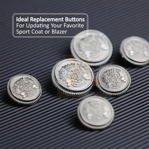 กระดุมเหล็กชุดพิธีการคุณภาพสูงดีไซน์ใหม่ กระดุมเหล็กชุดพิธีการสีพื้น - Product Image 5