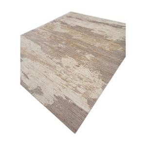 Alfombra de Lana Anudada a Mano Entropy Beige y Marrón 9x12, Diseño Abstracto Boho para Entrada de Casa, Pasillo Rectangular, Nuevo Modelo Reb-1494 - Product Image 2