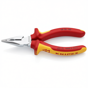 คีมปากแหลมแบบผสมผสานของ Knipex ด้ามจับชุบโครเมียมหุ้มฉนวนพร้อมด้ามจับแบบหลายส่วนผ่านการทดสอบ VDE - Product Image 3