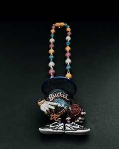 Pendentif personnalisé avec logo, design 3D, torche, serti de pierres, bijoux hip-hop, chaîne en moissanite personnalisée - Product Image 4