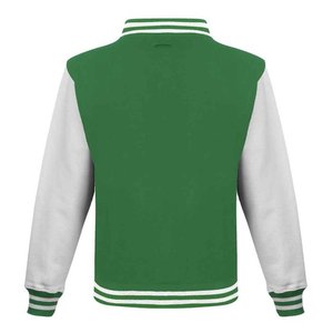 Chaqueta universitaria de moda para hombre, chaquetas bomber de béisbol informales ajustadas de algodón con letras - Product Image 4