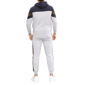 ชุดวอร์มสองชิ้น2025สำหรับผู้ชายชุดเล่นกีฬาพิมพ์ลายซิปเต็มรูปแบบชุดวอร์มเล่นกีฬาลำลองเข้ารูป - Product Image 4