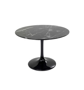 โต๊ะแบบโค้งมนสำหรับห้องนั่งเล่นโต๊ะข้างโลหะโต๊ะข้างกลมสำหรับบ้านโรงแรมร้านอาหารคาเฟ่เฟอร์นิเจอร์โต๊ะทำรังโลหะ - Product Image 4