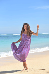 Vestido Maxi Bohemio Chic Tie Dye, Nuevo Modelo 2024, para Mujer, Casual, Estilo Gitano, Transpirable, de Rayón, con Botones, para Otoño, Bodas, Playa - Product Image 2