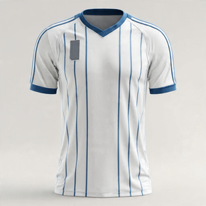 Uniforme de Fútbol con Cuello en V Estampado, Jersey de Fútbol Ligero Sublimado, Conjunto de Pantalones Cortos de Fútbol Estampados para Hombre y Mujer - Product Image 6