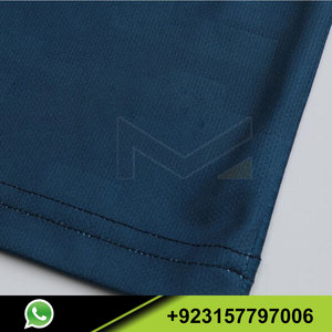 เสื้อฟุตบอลพิมพ์ลายทีมจากผ้าโพลีเอสเตอร์เสื้อฟุตบอลฝรั่งเศส - Product Image 4