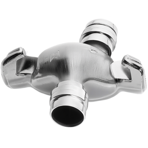 Garden Water Connector Chrome-Plated Brass Claw & <b>Plug</b> <b>Adapter</b> System by GEKA - Product Image 3