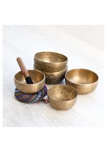 Cuencos Cantores de Acero Inoxidable Pulidos y Hechos a Mano de Diseño Superior, para Meditación, Yoga, Sanación con Sonido, Armonización de Chakras, Cuenco Consciente - Product Image 5