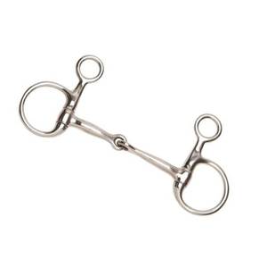 Nouveauté : mors à œil double articulé en acier inoxydable pour jeunes chevaux, certifié CE, garantie à vie par TARIQ MFG CO - Product Image 4