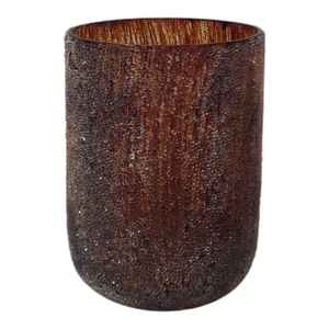 Belle mosaïque brune maison et jardin Bougie artisanale Récipients et bocaux en verre dans des tailles personnalisées pour la décoration intérieure mariage et Noël - Product Image 4