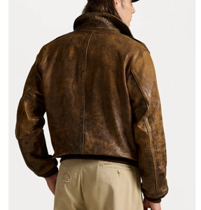 แจ็กเก็ตหนังแฟชั่นสำหรับผู้ชายแจ็กเก็ตหนังแฟชั่นสำหรับฤดูหนาว - Product Image 3