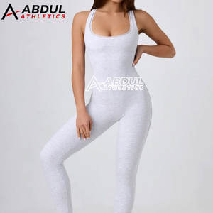 Combinaison pour femmes, design sans manches, tissu léger, combinaison confortable pour femmes, adaptée aux tenues d'été - Product Image 6