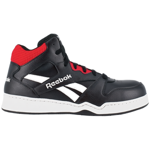 Bottes de sécurité en cuir BB4500 S3 SRC ESD EN20345 Taille 45 Noir/Rouge - Conformes aux normes de sécurité - Product Image 2
