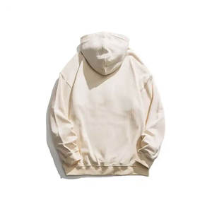 Streetwear 3D Foaming Puff Print Hoodies Pre-Shrunk Cotton Blended Pullover Sudaderas Essentials Puff Print Hoodie para hombres - Product Image 2