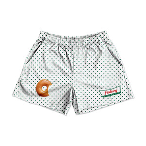 Fournisseur en gros de shorts de sport en mesh imprimé de haute qualité, logo personnalisé, shorts de basket-ball en polyester vierge pour hommes, dernier design - Product Image 1