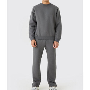 Conjunto Deportivo de Felpa 100% Algodón para Hombre y Unisex, Sudadera con Capucha y Pantalones Deportivos de Primera Calidad para Invierno - Product Image 4