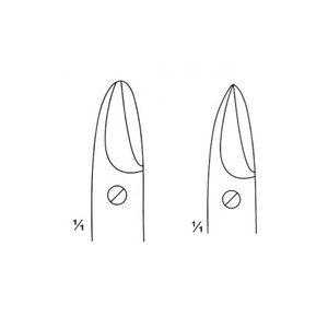 กรรไกรตัดลวดผึ้งสแตนเลส (ทื่อ/ทื่อโค้ง) ขนาด10ซม./4 "เยอรมัน - Product Image 5