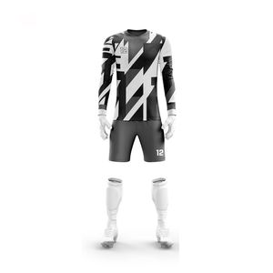 2024 nouveau maillot de football à impression par sublimation chemise uniforme de gardien de but ensembles élégants pour les vêtements d'équipe - Product Image 2