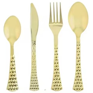 Ensemble de couverts en acier inoxydable plaqué PVD de luxe, cuillère à soupe/riz écologique, polissage miroir, cadeaux de dîner - Product Image 6