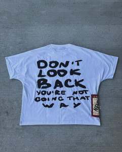 T-shirt en coton tricoté respirant grande taille, confortable, doux, décontracté, à manches courtes, idéal pour l'été, pour le quotidien et le sport - Product Image 4