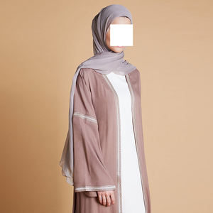 Nueva Abaya Islámica de Alta Calidad para Mujer con Logotipo Personalizado, Material de Poliéster, Largo hasta el Tobillo - Product Image 5