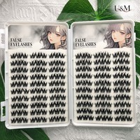Cils entiers sans colle, grand format, assortiment de styles, faux cils synthétiques pour salon et DIY