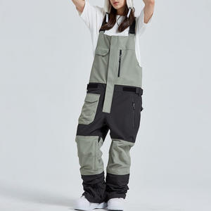 Pantalon de neige respirant et imperméable pour femmes avec service OEM et impression de logo pour les sports de plein air d'hiver - Product Image 5