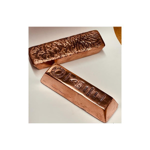 SALE Copper <b>Ingot</b> 99.99%min Pure Copper <b>Ingots</b> 3N5-7N High Density Copper Cu Lump <b>Ingot</b> available. - Product Image 4