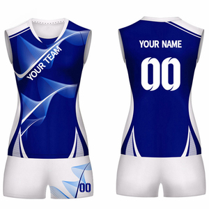<b>Cheap</b> Rates Best Quality Team Custom Name Men's Volleyball Uniform Custom Logo Digital Print 100% Polyester Custom Colors Sizes - Product Image 1
