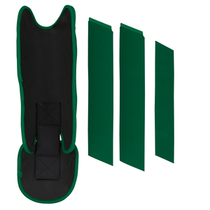 Protège-tibias en cuir confortables à double sangle pour hommes, protection des jambes pour l'entraînement au baseball, avec logo personnalisé - Product Image 6