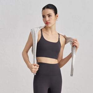 Soutien-gorge de sport à dos en T pour femmes, haut de fitness, yoga, sous-vêtements d'entraînement antichoc, vêtements de sport - Product Image 1