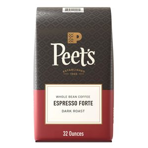 Peet's Coffee, Dark Roast Whole Bean Coffee, 100% Arabica Coffee - Espresso Forte 32 Ounce Bag - Product Image 6
