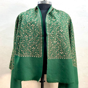 Chal Jai de Pashmina de Lujo KC ENTERPRISES con Bordado Sozni FW, Artesanía Exquisita Hecha a Mano, la Mejor Calidad, Flexible - Product Image 1