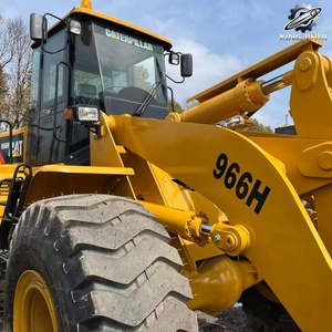 Cargadora de Ruedas Usada Caterpillar 966H, 23 Toneladas, Cucharón de 3m³, Original de Japón, 95% Nueva, Pocas Horas de Uso, Certificación CE, Segunda Mano - Product Image 6