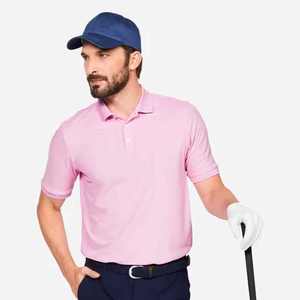 Camiseta Polo de algodón transpirable con estampado de transferencia de calor, Camiseta estilo Polo para hombre, ropa informal ligera de algodón con logotipo personalizado - Product Image 6