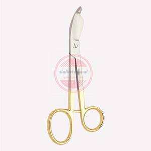 Ciseaux de pansement Lister chirurgical en gros Ciseaux de coupe de plâtre en acier inoxydable à lame tranchante - Product Image 3