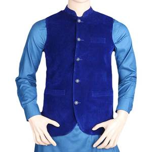 Chaleco de Terciopelo para Hombre Chase Value - Azul Rey Talla 34 - Product Image 2