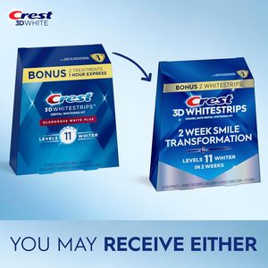 Crest 3D Glamorous White, 3D White, Kit de Tiras Blanqueadoras de Dientes, 32 Tiras (Paquete de 16 Unidades) - Blanqueamiento Dental Crest - Product Image 5