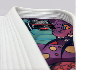 เครื่องแบบศิลปะการต่อสู้แบบยูนิเซ็กส์ผ้าฝ้าย100% ออกแบบได้ตามต้องการสำหรับฝึกฝน Jiu Jitsu และเทควันโด - Product Image 6