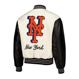 Vente en gros de vestes universitaires de qualité supérieure pour hommes personnalisés Nouvelle saison d'hiver Baseball Letterman Design avec broderie - Product Image 1