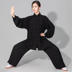 Kimono de Jiu-Jitsu 360g en coton, tenue d'entraînement de Taichi et de Wushu, durable, respirant, personnalisable sur le devant, toutes les couleurs, tailles pour enfants, Wing Chun - Product Image 4