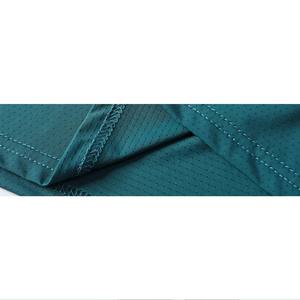 Camiseta Deportiva de Manga Corta para Hombre, Cuello Redondo, Ajuste Atlético, Poliéster Duradero, Secado Rápido, Transpirable, con Logotipo Personalizado OEM Disponible al por Mayor - Product Image 5